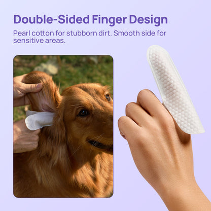 Furcare+ Ear Relief Finger Wipes For Dogs & Cats