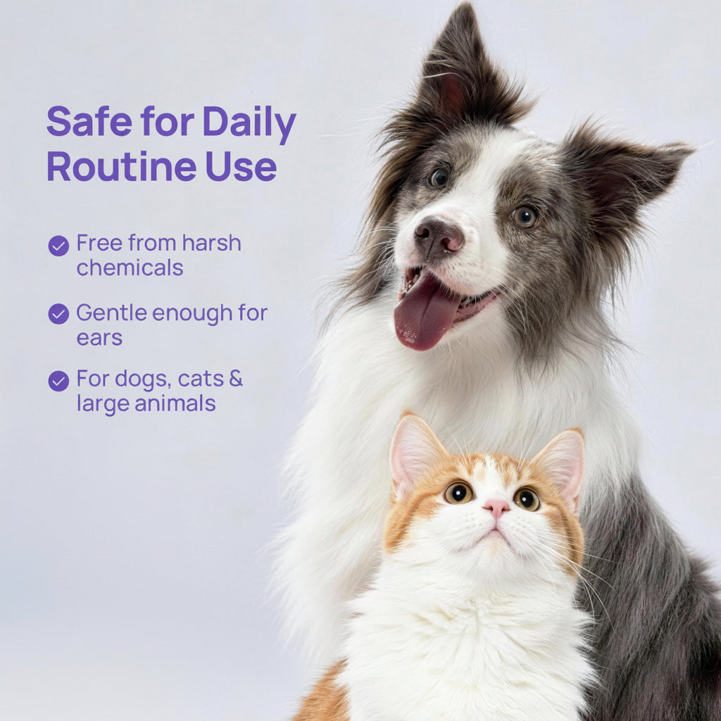 Furcare+ Ear Relief Finger Wipes For Dogs & Cats