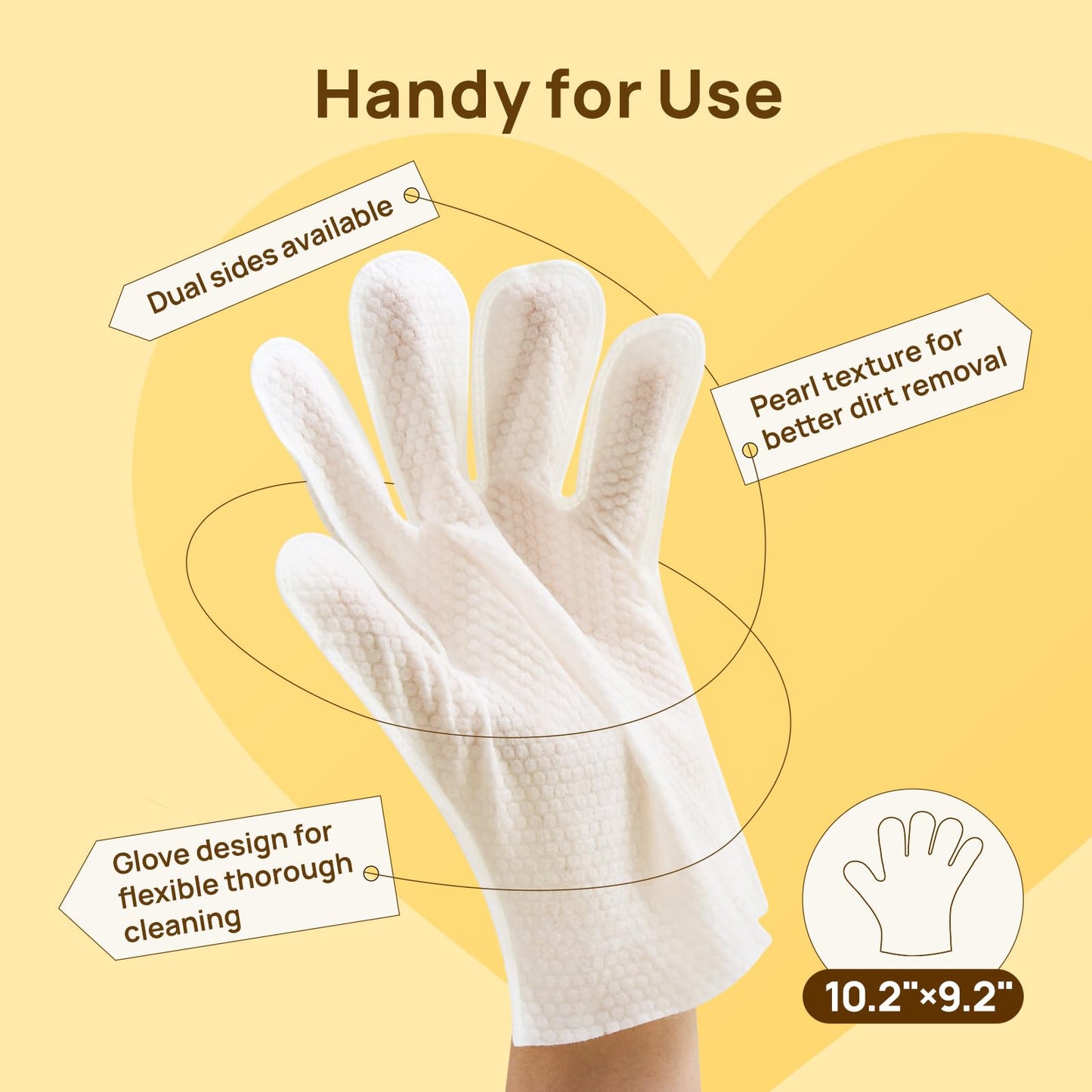 FurCare+  Pet Glove Wipes