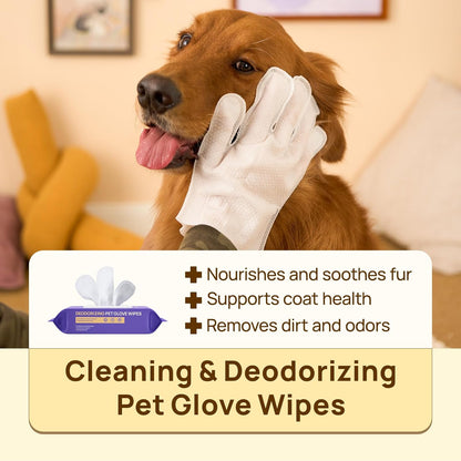 FurCare+  Pet Glove Wipes