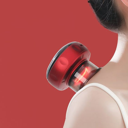 TheraCup™ Cupping Therapy Massager with Red Light & Dynamic Suction