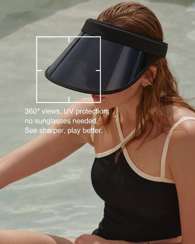 LuxeRay™ | Advanced Sun Protection Visor