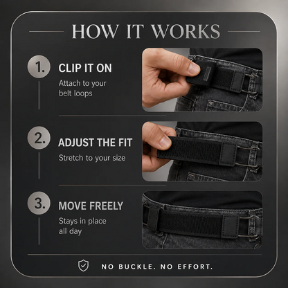 HookTac™ Comfort Stretch Belt